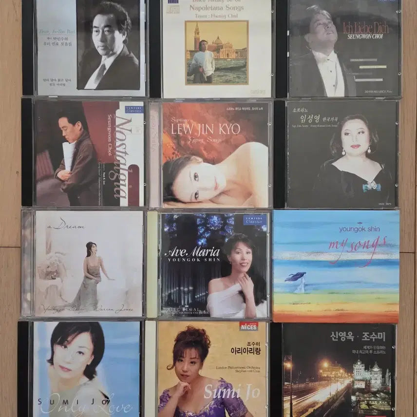 [BUNJANG] Various Artists - Classic Vocal &amp; Instrumental Music Collection (CDs) / 한국가곡 /외국가곡 클래식 CD 파바로티 안드레아 보첼리