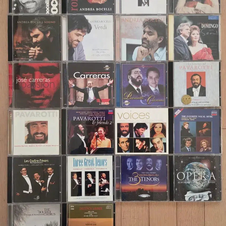[BUNJANG] Various Artists - Classic Vocal &amp; Instrumental Music Collection (CDs) / 한국가곡 /외국가곡 클래식 CD 파바로티 안드레아 보첼리