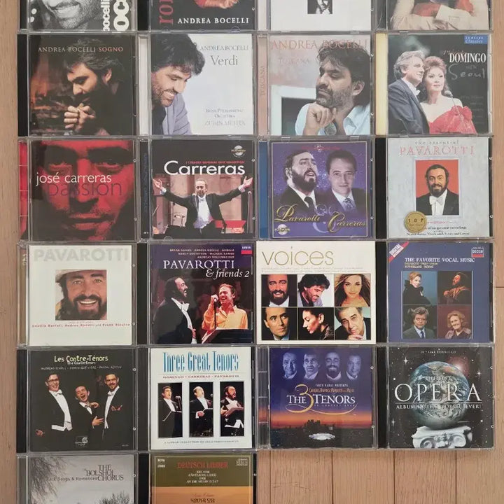 [BUNJANG] Various Artists - Classic Vocal &amp; Instrumental Music Collection (CDs) / 한국가곡 /외국가곡 클래식 CD 파바로티 안드레아 보첼리