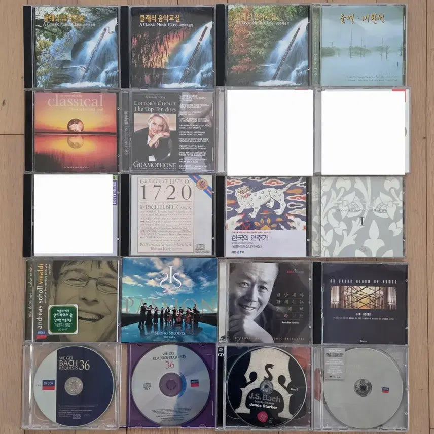 [BUNJANG] Various Artists - Classic Vocal &amp; Instrumental Music Collection (CDs) / 한국가곡 /외국가곡 클래식 CD 파바로티 안드레아 보첼리