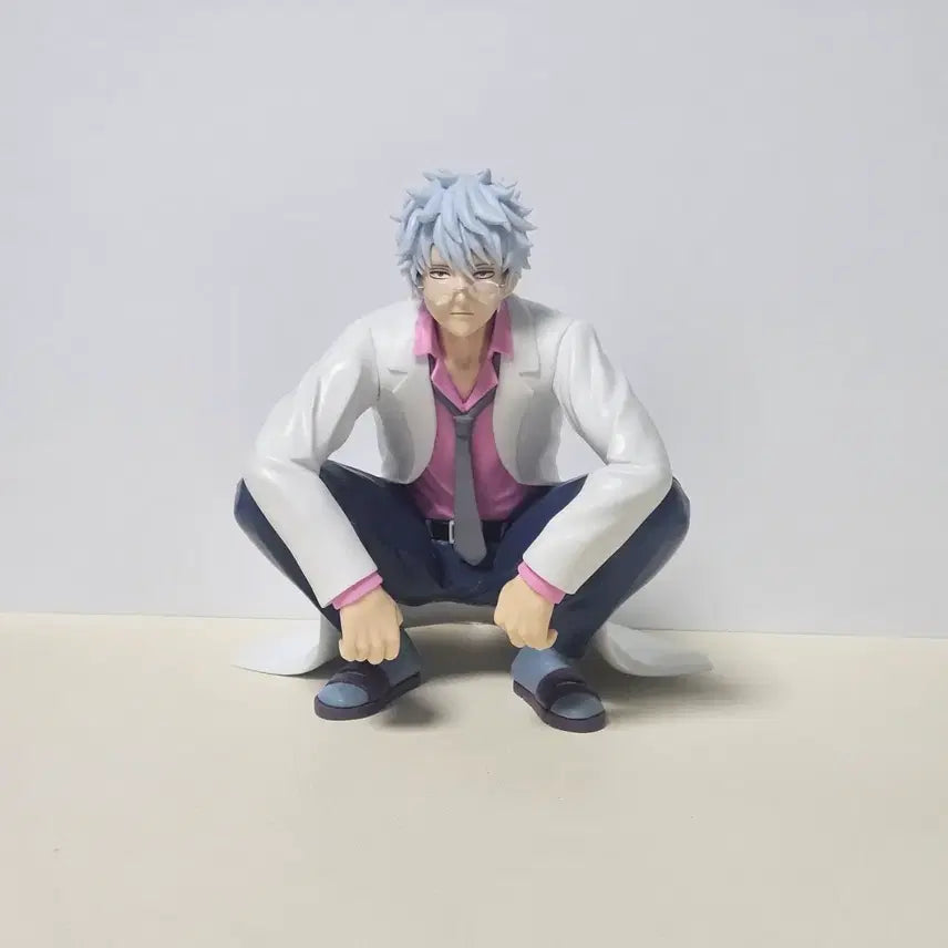 [BUNJANG] Gintama Sanjetti Ginpachi &amp; Gintoki Desk Figure / 은혼 삼젯 긴파치 긴토키 데스크 피규어 판매 양도