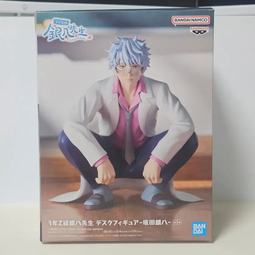 [BUNJANG] Gintama Sanjetti Ginpachi &amp; Gintoki Desk Figure / 은혼 삼젯 긴파치 긴토키 데스크 피규어 판매 양도