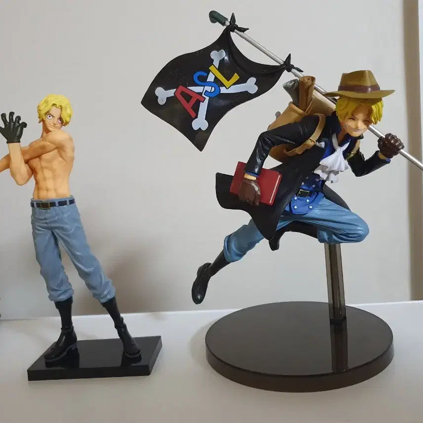 [BUNJANG] One Piece Sabo Figure 2 Types Bundle Set / 원피스 사보 피규어 2종 일괄
