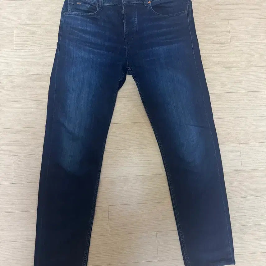[BUNJANG] BOSS Slim Fit Navy Jeans / BOSS 슬림핏 네이비 청바지(표기34,35정도)