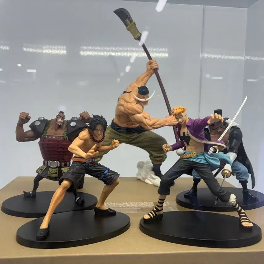 [BUNJANG] Whitebeard Pirates Figure Set / 원피스 흰수염 해적단 피규어