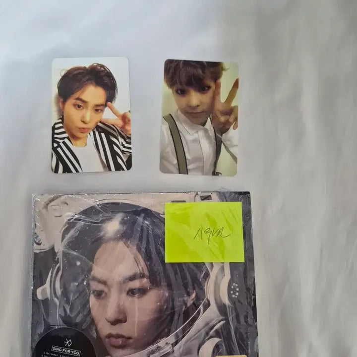 [BUNJANG] EXO Xiumin Sing For You Album + Photocard / EXO 시우민 포카 + Sing For You 앨범