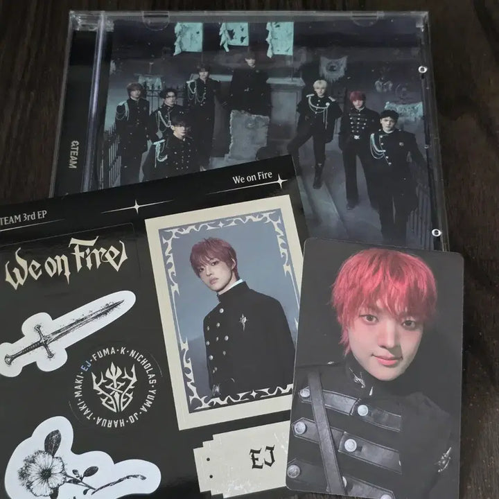 [BUNJANG] &amp;TEAM We:on Standard Album Uiju Sticker Photocard Set / 앤팀 위온파 스탠다드 앨범 의주 스티커 포카 세트
