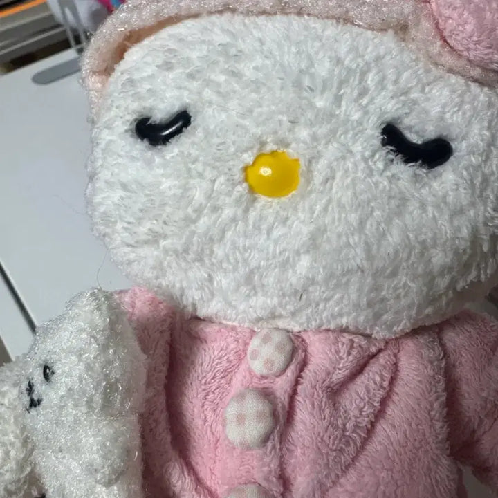 [BUNJANG] Vintage Oyasumi Kitty Plush / 고전 오야스미키티