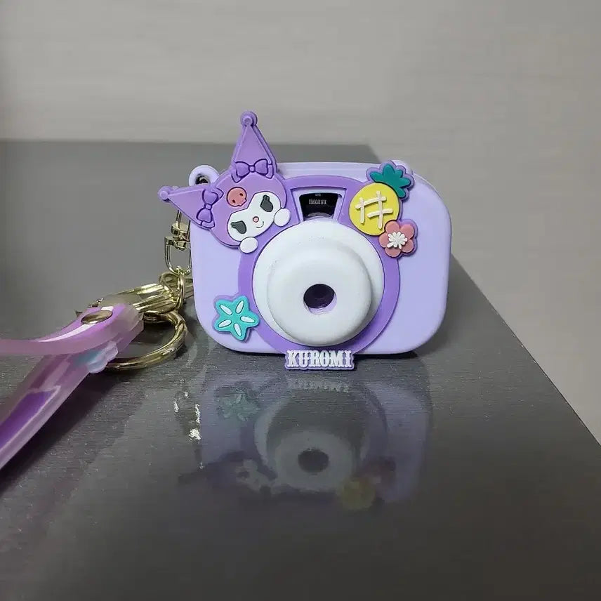 [BUNJANG] Kuromi Camera Charm / (5월까지 할인)쿠로미 카메라 키링