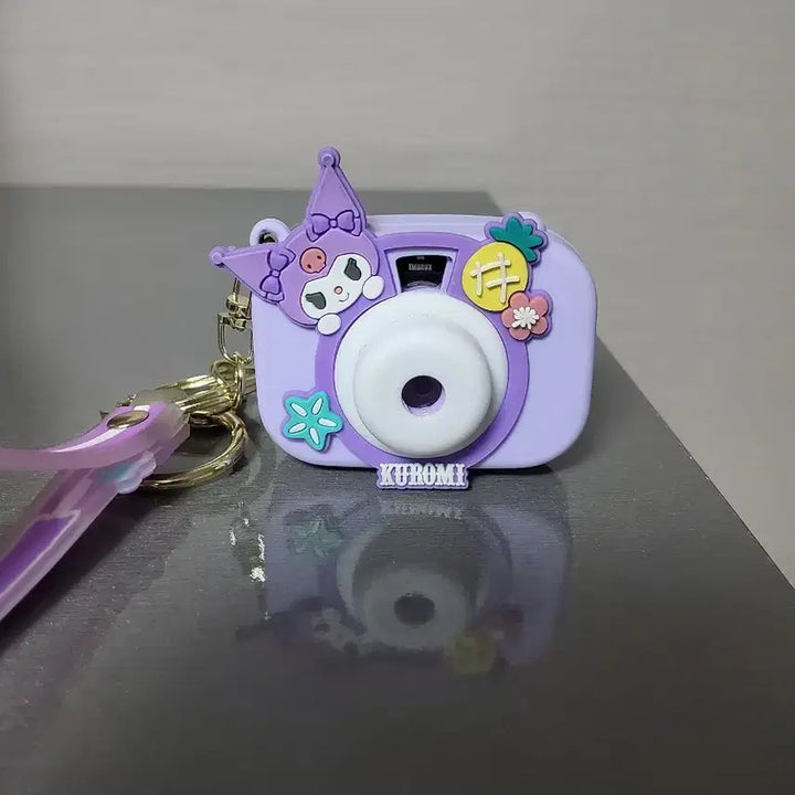 [BUNJANG] Kuromi Camera Charm / (5월까지 할인)쿠로미 카메라 키링