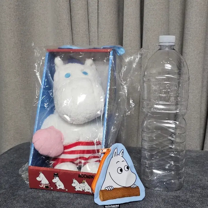 [BUNJANG] Moomin Vintage Doll &amp; Pouch Set / 희귀) 고전 무민인형 가챠세트
