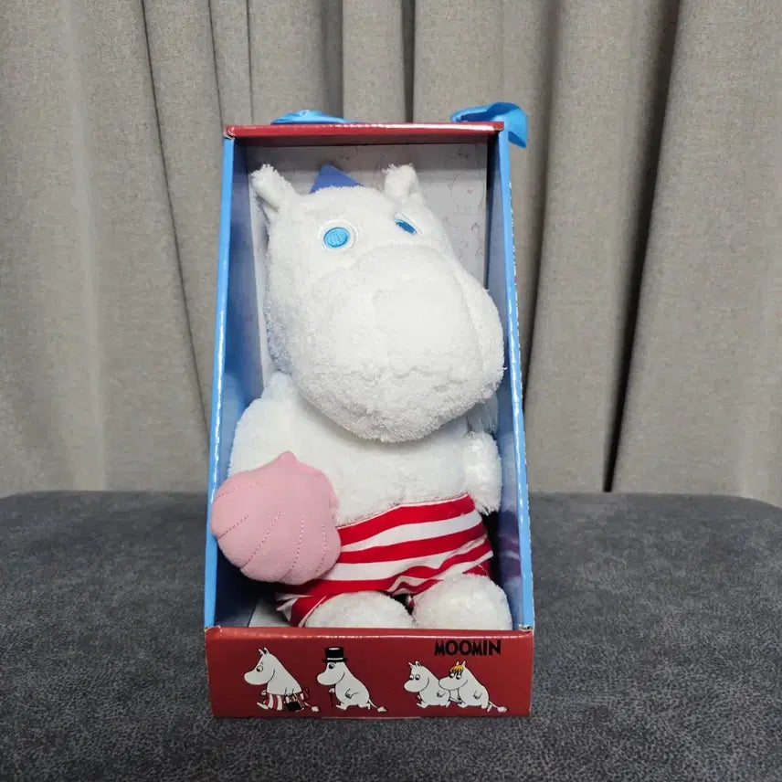 [BUNJANG] Moomin Vintage Doll &amp; Pouch Set / 희귀) 고전 무민인형 가챠세트