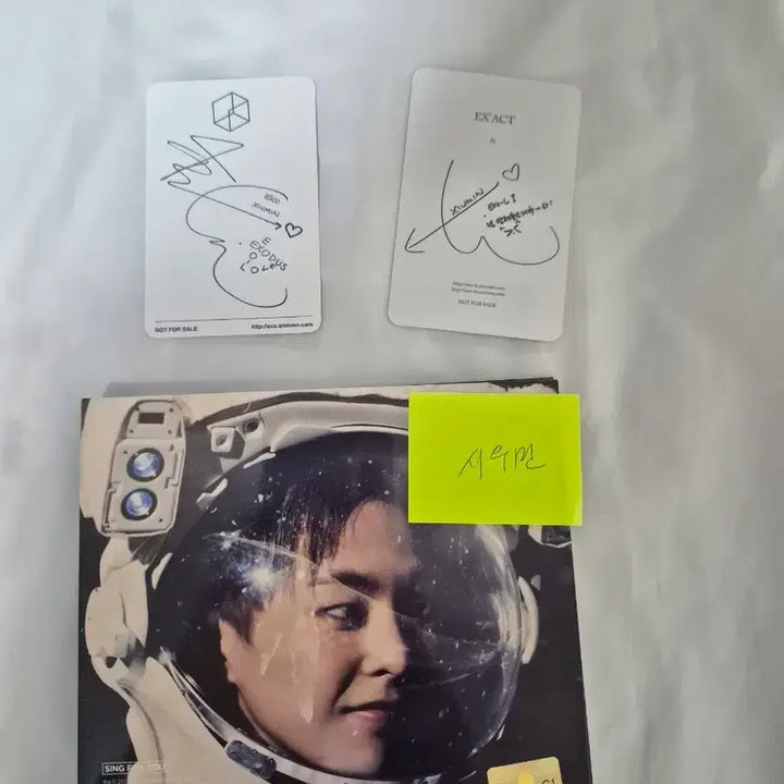 [BUNJANG] EXO Xiumin Sing For You Album + Photocard / EXO Sing For You 시우민 앨범 + 포토카드