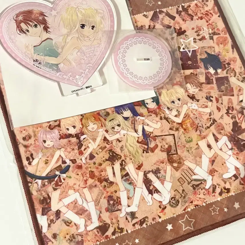 [BUNJANG] Character Chage! Character Change! Kuji Sera &amp; Soma Acrylic &amp; Handkerchief Set / 캐릭캐릭체인지 캐캐체 쿠지 B상 세라, 소마 아크릴+ C상 단체 손수건