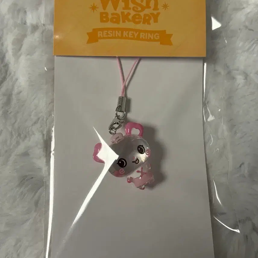 [BUNJANG] NCT WISH Bakery Pop-up Sakuya &amp; Ryo Resin Keyring / 엔시티위시 베이커리 팝업 위시돌 팡이 사쿠야 레진 키링