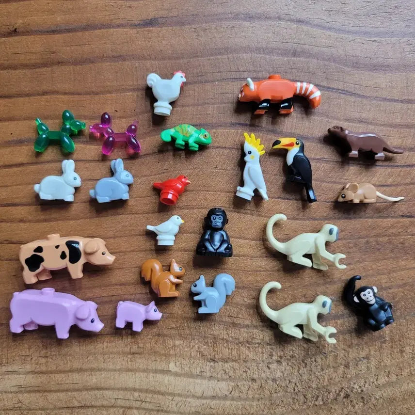 [BUNJANG] Lego Authentic 22 Land Animal Figures / 레고 정품 육상 동물 22종