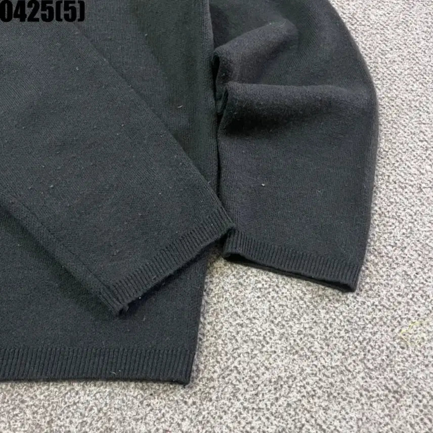 [BUNJANG] Elmood Black Round Neck Knit 46 / 엘무드 블랙 라운드넥 니트46 0425