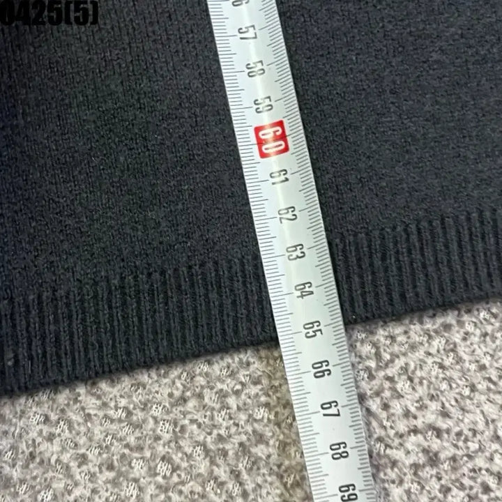 [BUNJANG] Elmood Black Round Neck Knit 46 / 엘무드 블랙 라운드넥 니트46 0425