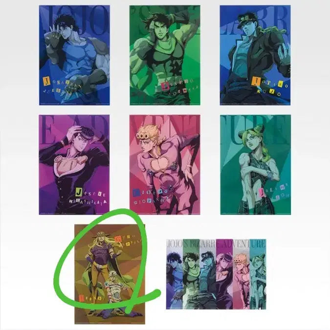 [SOLD OUT] 죠죠 이치방쿠지 K상 포스터 죠니 죠스타, 자이로 체펠리 판매