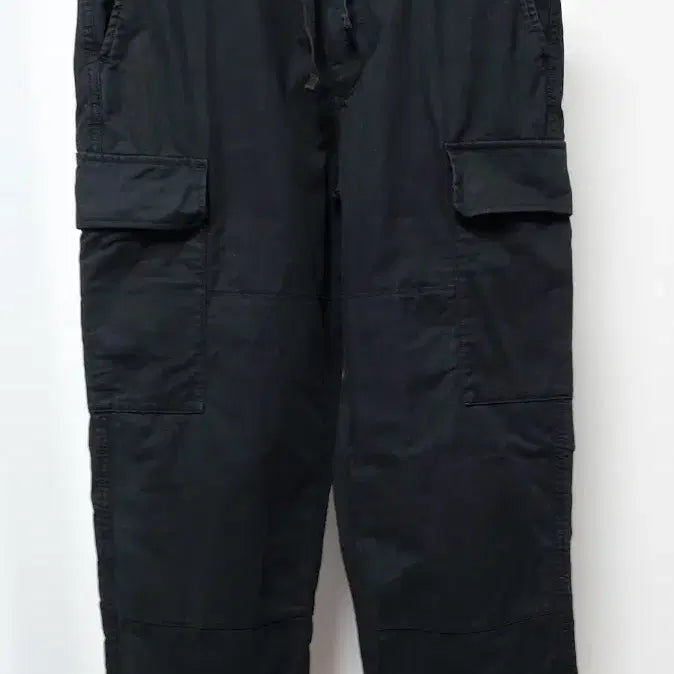 [SOLD OUT] 유니클로 블랙 면 카고 팬츠 M(31~33)