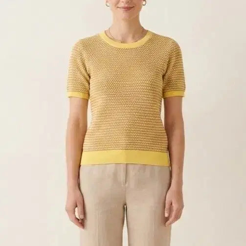 [BUNJANG] Zara Short Sleeve Knit T-Shirt / [55]자라 반팔 니트