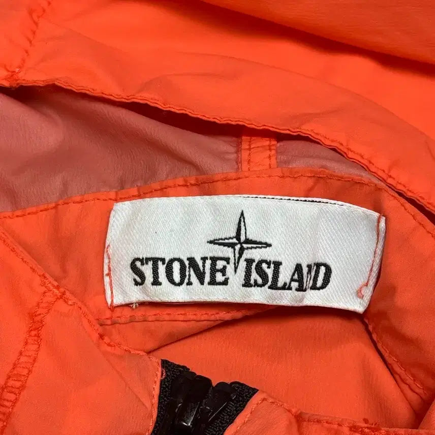 [BUNJANG] Stone Island Skin Touch Nylon TC Jacket Orange M / 스톤아일랜드 스킨터치 나일론 TC 바람막이 자켓 오렌지