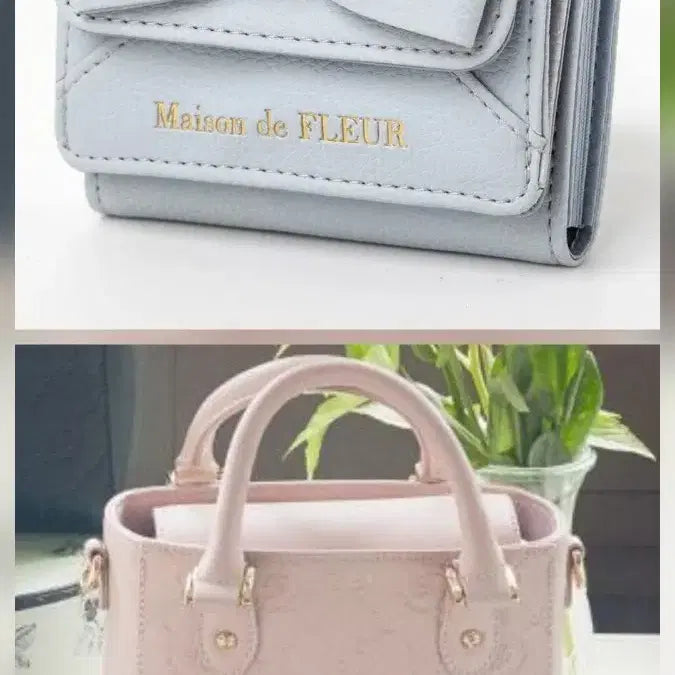 [BUNJANG] [새 상품] 메종드플뢰르 Maison de FLEUR (가방+카드지갑) / [새 상품] 메종드플뢰르 Maison de FLEUR (가방+카드지갑)
