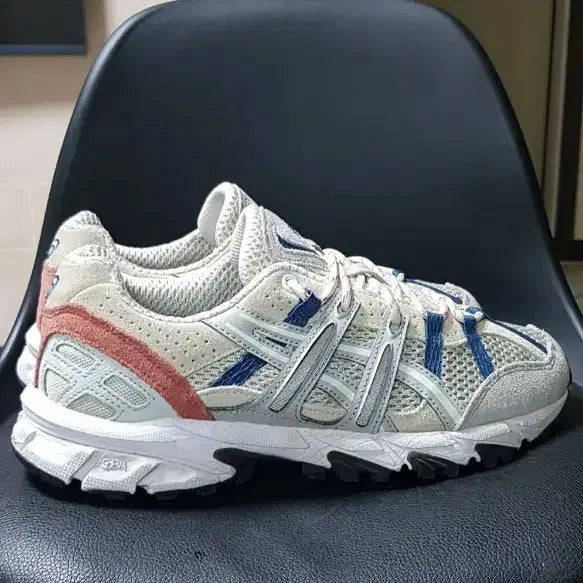 [BUNJANG] Asics Gel 1090 Beige Blue Sneakers Size 245 / 아식스 젤 1090 베이지 블루 스니커즈 245
