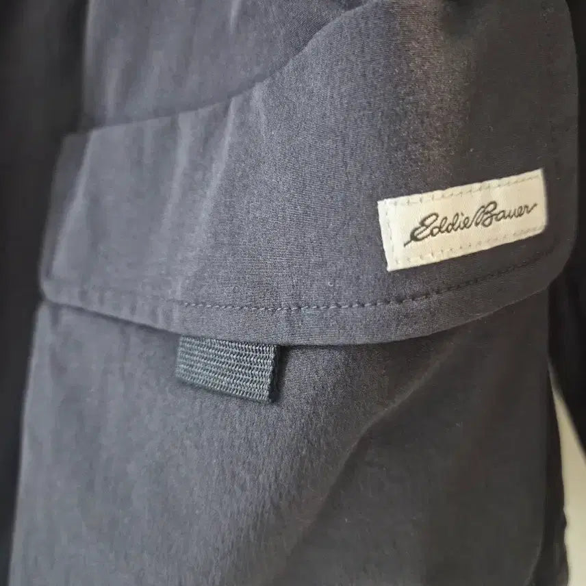 [BUNJANG] Eddie Bauer Black Hooded Jacket / 에디바우어 블랙 후드 자켓