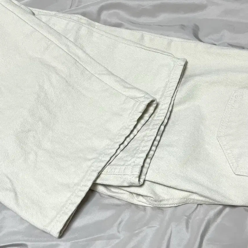[BUNJANG] 98°C Cream Wide Pants / 98도씨 크림 와이드 팬츠
