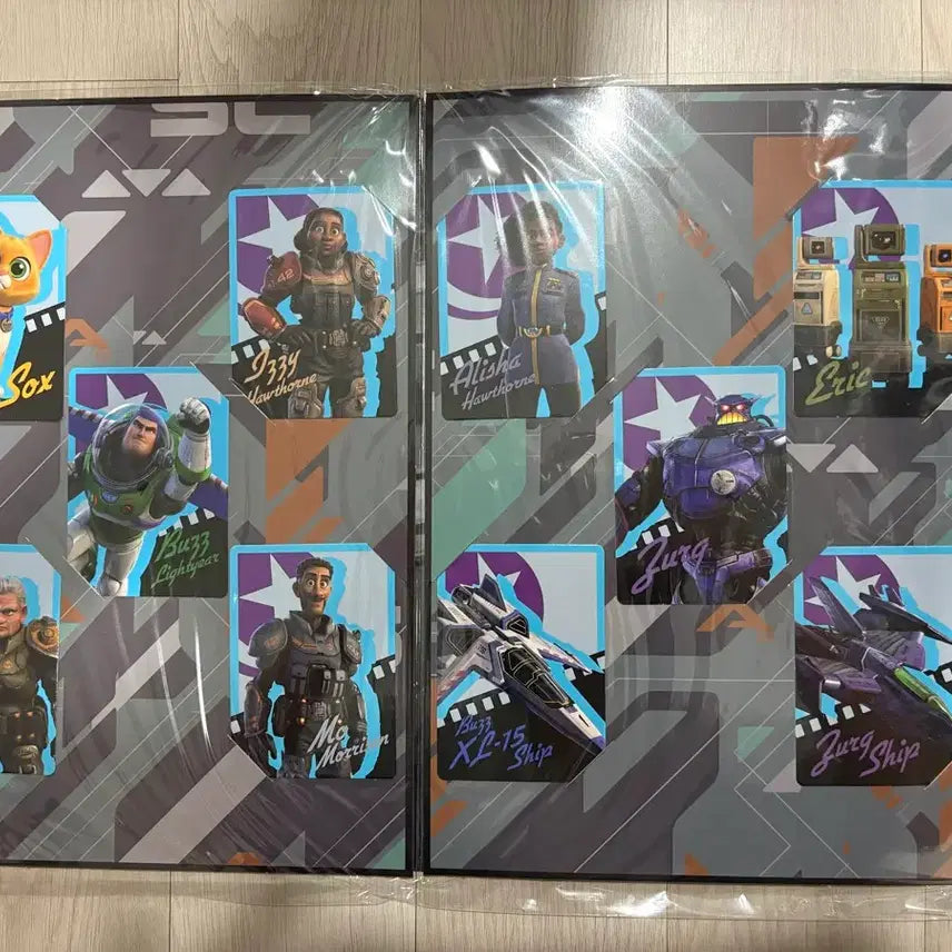 [BUNJANG] Pixar Happy Kuji L Card Collection Set / 미개봉) 픽사 해피쿠지 L상 카드 컬렉션 4종 세트