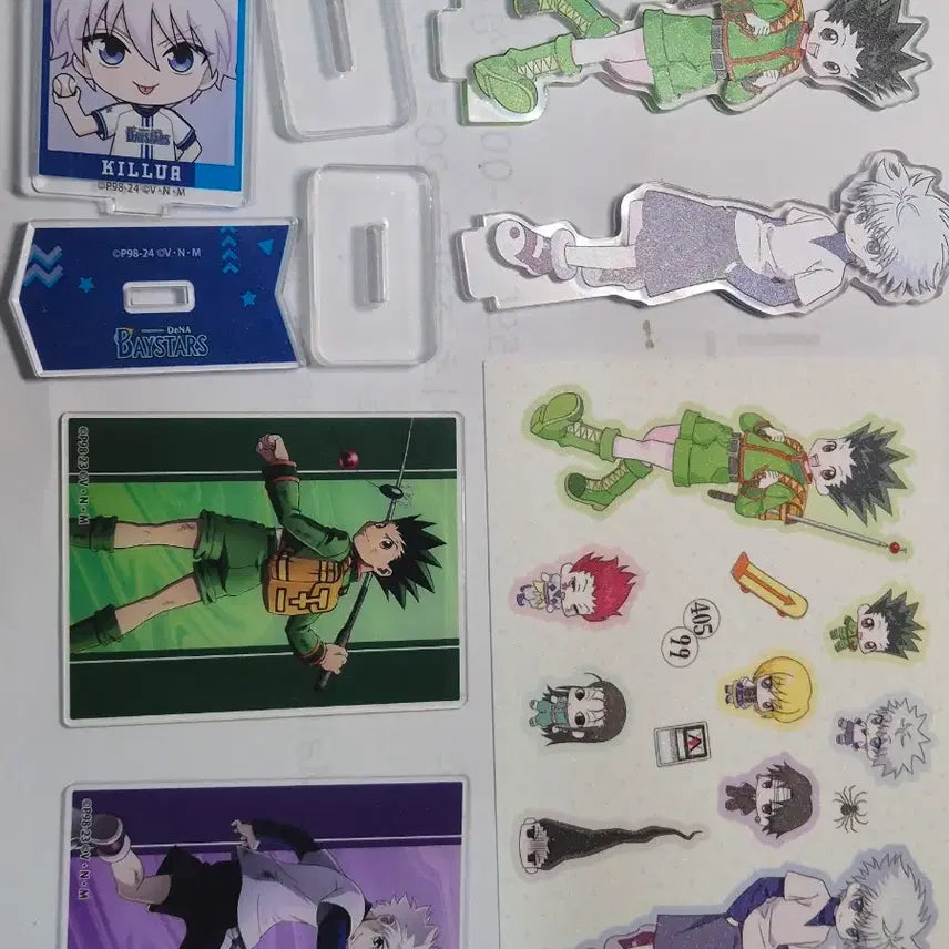 [BUNJANG] Hunter x Hunter Killua &amp; Gon Bundle Set / 급전) 헌터헌터 키르아 곤 비공굿+공굿 일괄