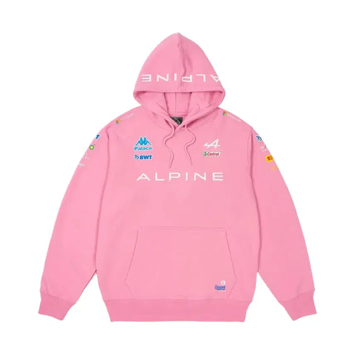 [BUNJANG] Palace Alpine Hoodie Pink XL / [새상품] [XL] 팔라스 알파인 후드티 핑크