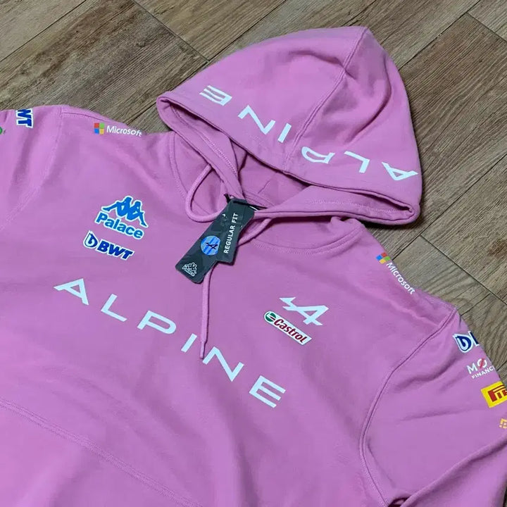 [BUNJANG] Palace Alpine Hoodie Pink XL / [새상품] [XL] 팔라스 알파인 후드티 핑크