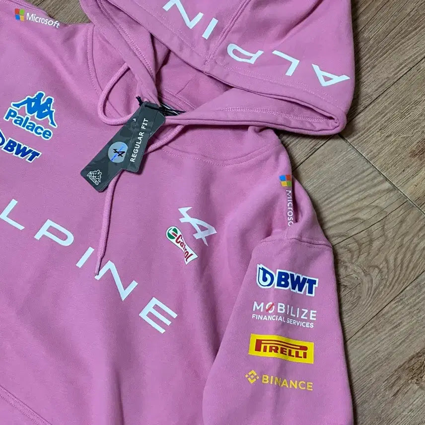[BUNJANG] Palace Alpine Hoodie Pink XL / [새상품] [XL] 팔라스 알파인 후드티 핑크
