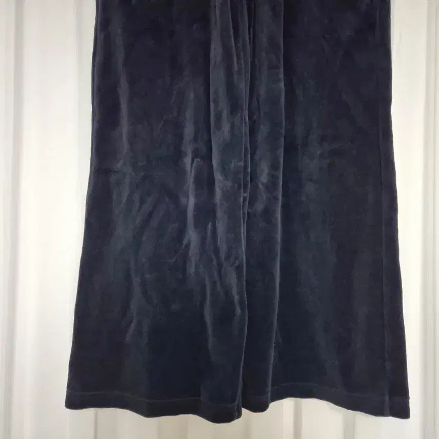 [BUNJANG] Hypnotic Velvet Wide Pants Navy / 히프나틱 벨벳 와이드 역대급 팬츠 네이비