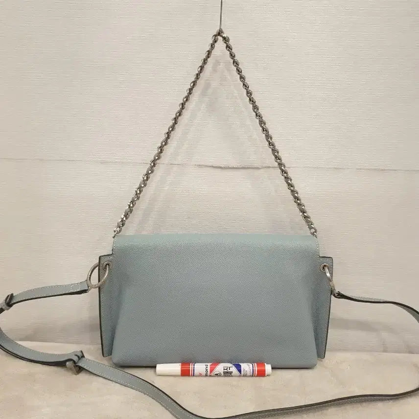 [BUNJANG] Couronne Mint Chain Shoulder Bag Crossbody Bag / 쿠론 민트색 체인 숄더백 크로스백 가방