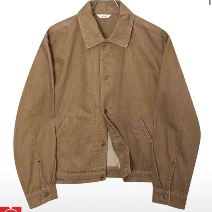 [BUNJANG] Hazzys Light Brown Denim Jacket / His(hazzys) 라이트브라운 데님자켓