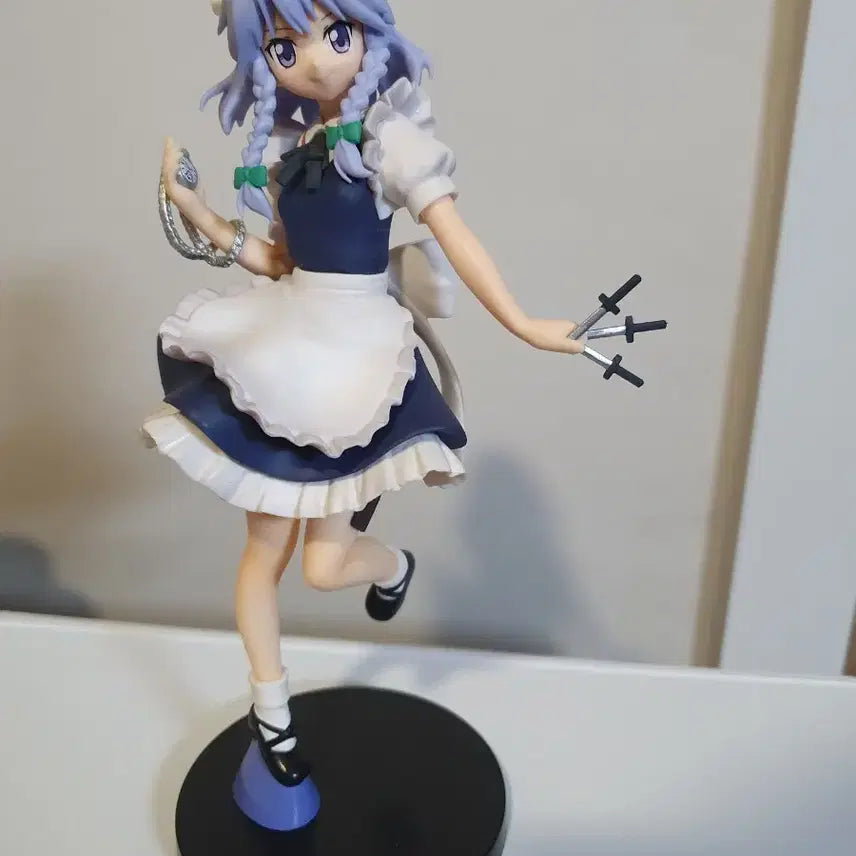 [BUNJANG] Touhou Project Sakuya Izayoi Figures (Set of 2) / 동방프로젝트 이자요이 사쿠야 피규어 2종 일괄