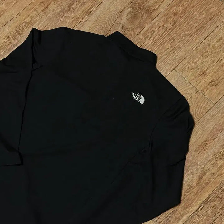 [BUNJANG] The North Face Half-Zip Long Sleeve T-Shirt Black / [1회착] [XL] 노스페이스 하프집업 긴팔티 블랙