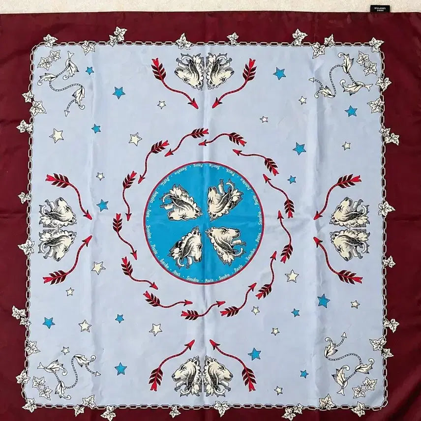 [BUNJANG] Sandro Silk Scarf / Sandro) 산드로  silk scarf