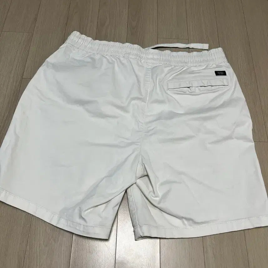[BUNJANG] ZARA White Cotton Shorts XL (34) / ZARA 화이트 면 반바지 XL(34)