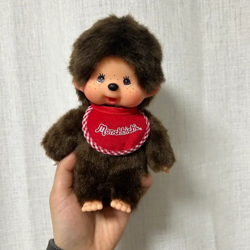 [BUNJANG] Monchhichi Premium Standard S Brown Boy Doll / 3월말 돈키호테 구매) 몬치치 프리미엄 스탠다드 S 브라운 남자 아이
