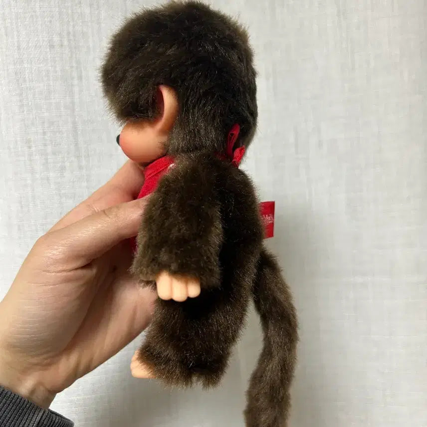 [BUNJANG] Monchhichi Premium Standard S Brown Boy Doll / 3월말 돈키호테 구매) 몬치치 프리미엄 스탠다드 S 브라운 남자 아이