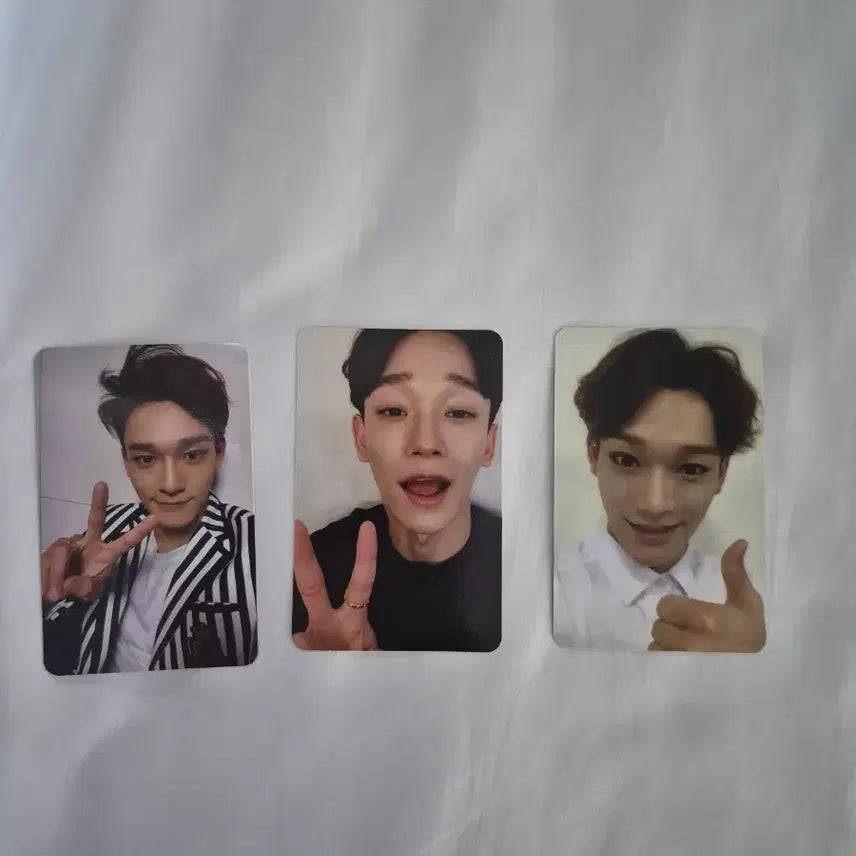 [BUNJANG] EXO Chen Photocard Set / EXO 첸 포토카드 3장 세트