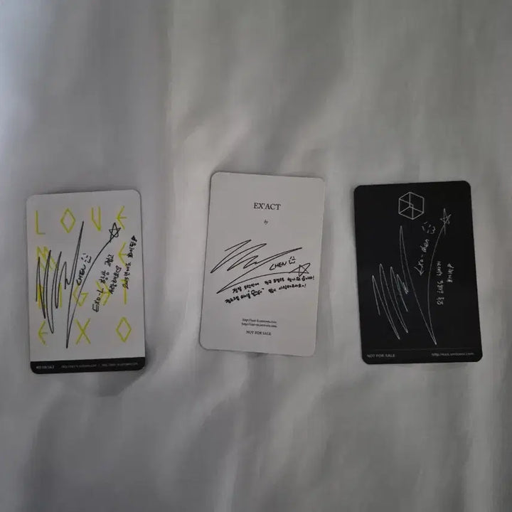 [BUNJANG] EXO Chen Photocard Set / EXO 첸 포토카드 3장 세트