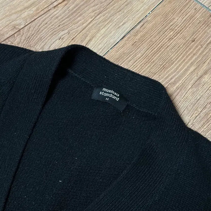 [SOLD OUT] [M] 무탠다드 오버사이즈 가디건 블랙