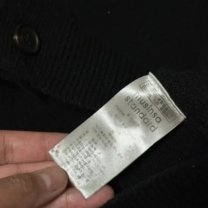 [SOLD OUT] [M] 무탠다드 오버사이즈 가디건 블랙