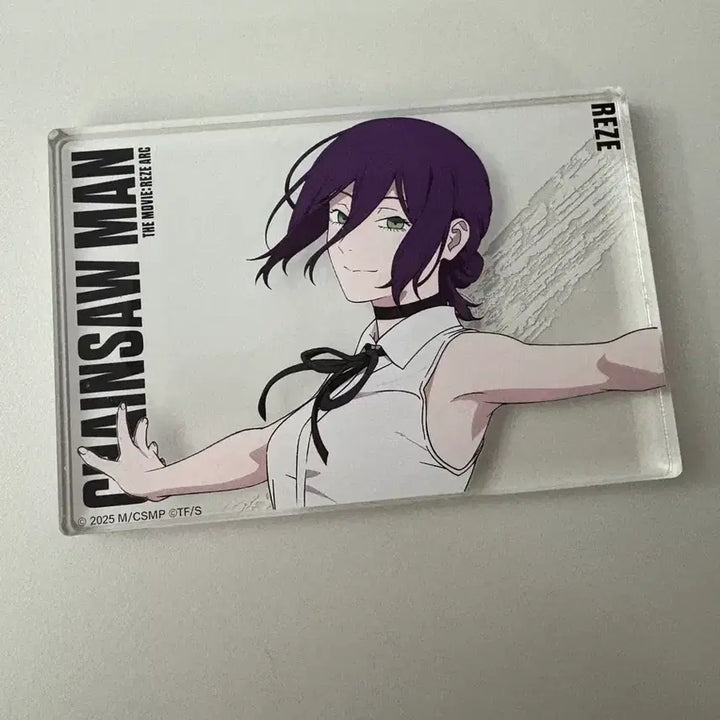 [BUNJANG] Chainsaw Man Baseyard Reze Acrylic Block / 체인소맨 베이스야드 레제 아크릴블록