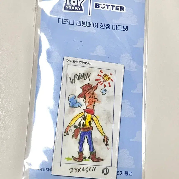[BUNJANG] Disney Toy Story Woody Magnet / (디즈니 리빙페어 한정판) 토이스토리 우디 마그넷